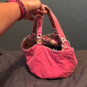 No brand canvas purse
